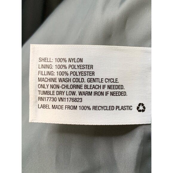 Mens Gray Puffer Sweater Jacket Goodfellow x Target M  RX10347 EUC Thin - Picture 5 of 10